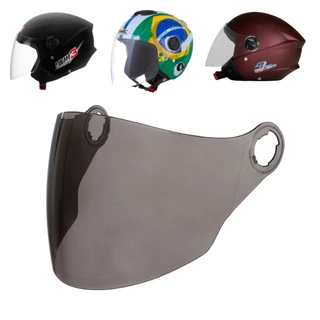 Viseira Fumê Capacete New Liberty 3 Three / New Atomic / New Liberty 3 Elite Pro Tork
