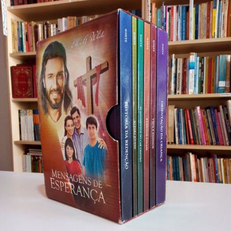 Box 06 Livros Mensagens de Esperança - Ellen G White - 1915 - 2015 100 anos celebrando um legado de fé
