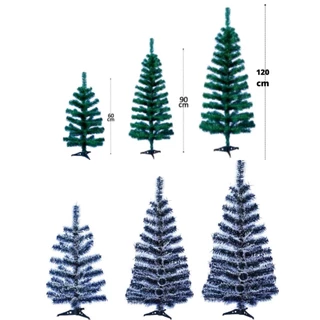 Arvore de Natal Verde Ou Nevada 60cm-90cm-1,20 m Decoração Natalina
