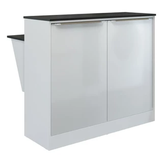 Bancada Balcão/Mesa Cozinha Multimóveis 5484 Branca
