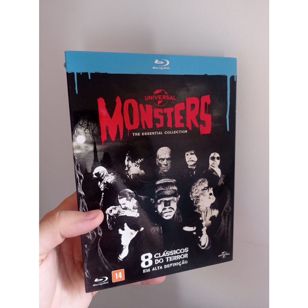 Coleção Blu-ray Monstros Universal | Universal Monsters - The Essential  Collection