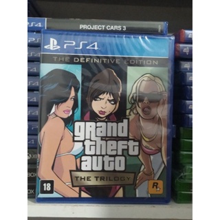 Grand Theft Auto The Trilogy Ps4 (Novo) (Jogo Mídia Física