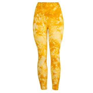 Tie-dye Calça Legging Academia Levanta Bumbum Sem Costura Cintura