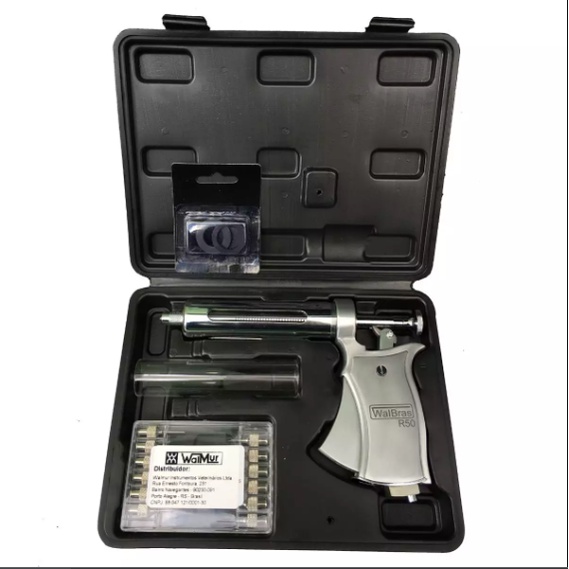 SOLBUM Siringa Veterinaria Da 5 Ml, Pistola Per Iniettore Continua