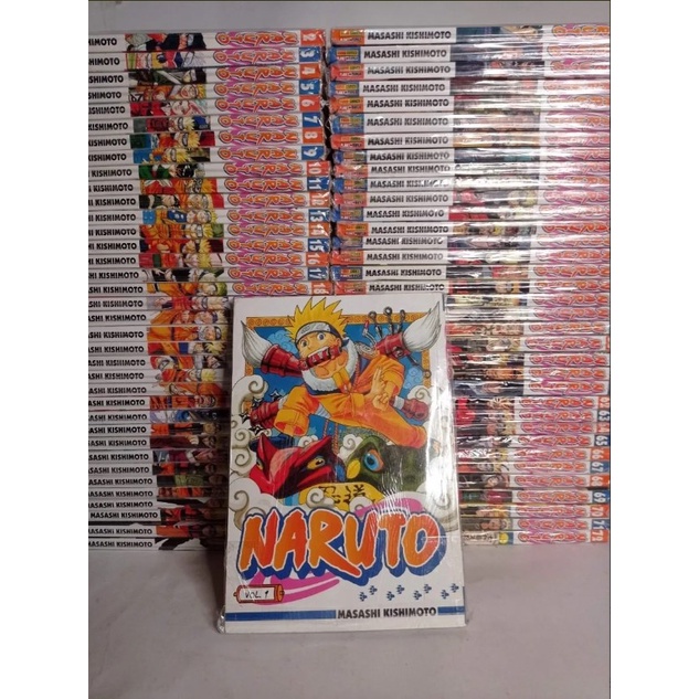 Naruto Completo 1-72 Primeira Edição (30 volumes lacrados