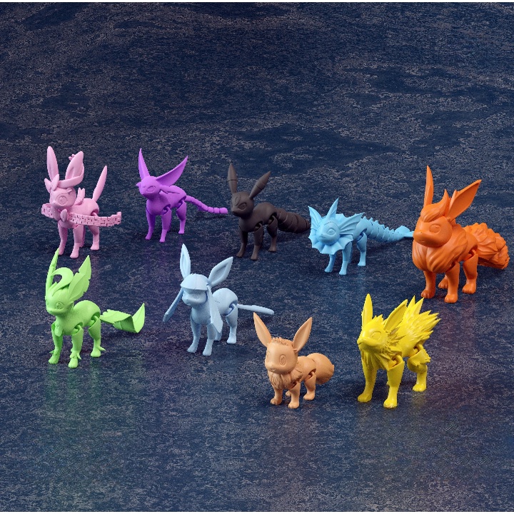 Boneco evolucoes da eevee