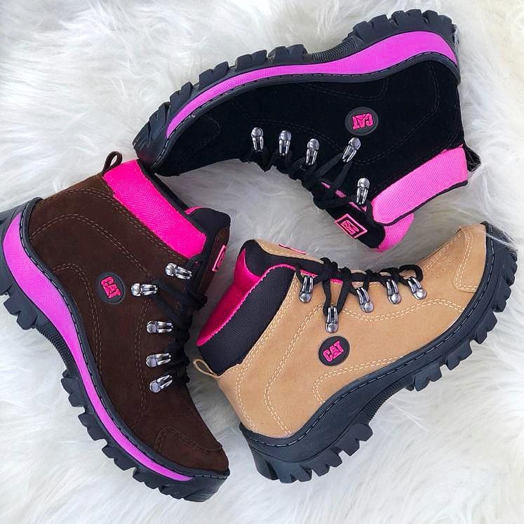 Bota Adventure Feminina em Couro Legítimo – Botas Caterpillar Br