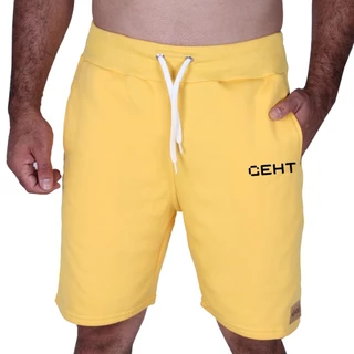 Short Bermuda Masculino Treino Academia Moletom C/Bolso