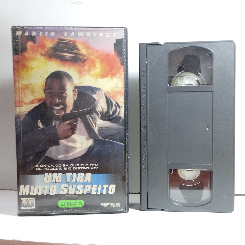 Fita Vhs Filme Um Tira Muito Suspeito Dub Fv Shopee Brasil