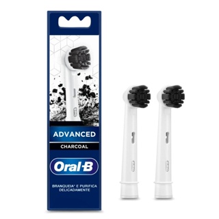 Refis para Escova Elétrica Oral-B Advanced Charcoal 2 unidades