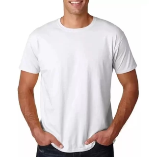 camisa branca lisa sublimática adulto 100% poliéster