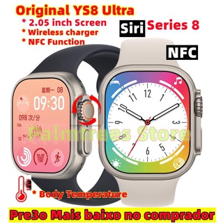 HW68 ULTRA 49mm 2.1 polegada tela hd nfc smartwatch 
