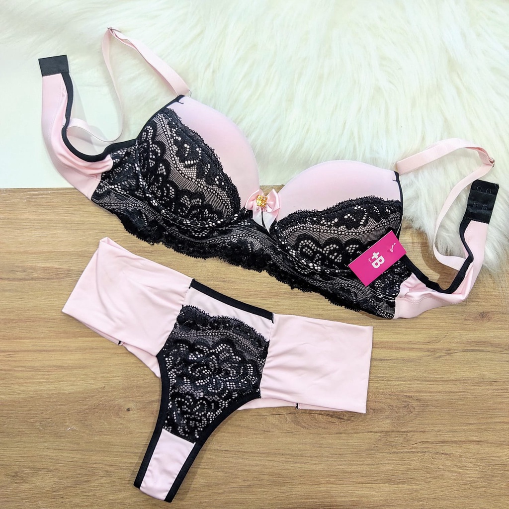Rosa Neon Bra & Panty – Intima Lingerie Moda