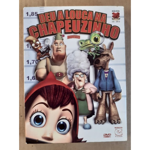 Dvd Duplo Deu A Louca Na Chapeuzinho Dvd Com Luva. Shopee Brasil
