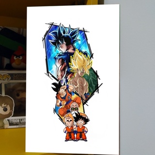 Decoração Dragonball Z placa decorativa casa Dragon ball z anime desenho  mangá