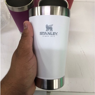 Copo Térmico de Cerveja e Água Com Tampa e Abridor, 473ML (Similar Stanley)