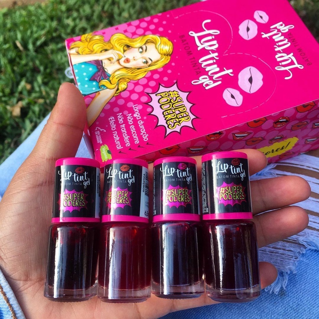 Lip Tint Gel Super Poderes Shopee Brasil