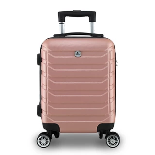 Mala De Bordo 8kg Viagem Rígida Em Abs 4 Rodinhas Giratórias 360º Cadeado