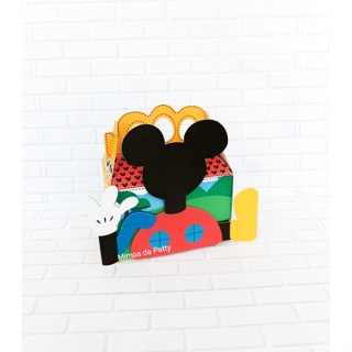 10 caixinhas personalizadas turma do mickey