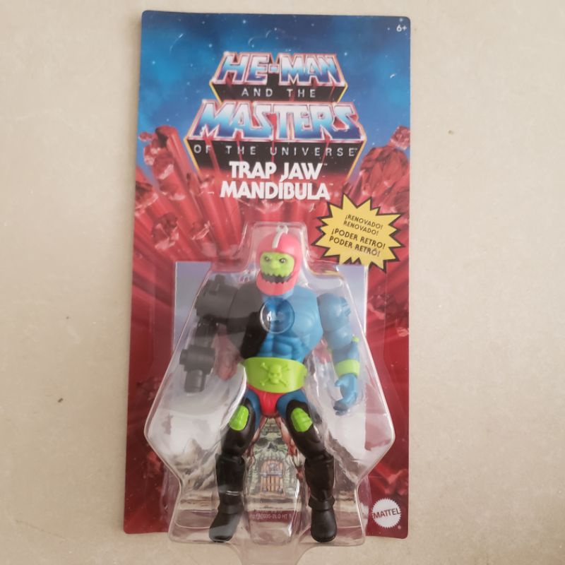 Figura Mandíbula (Trap Jaw) He-Man Master of the Universe (MOTU) Boneco ...
