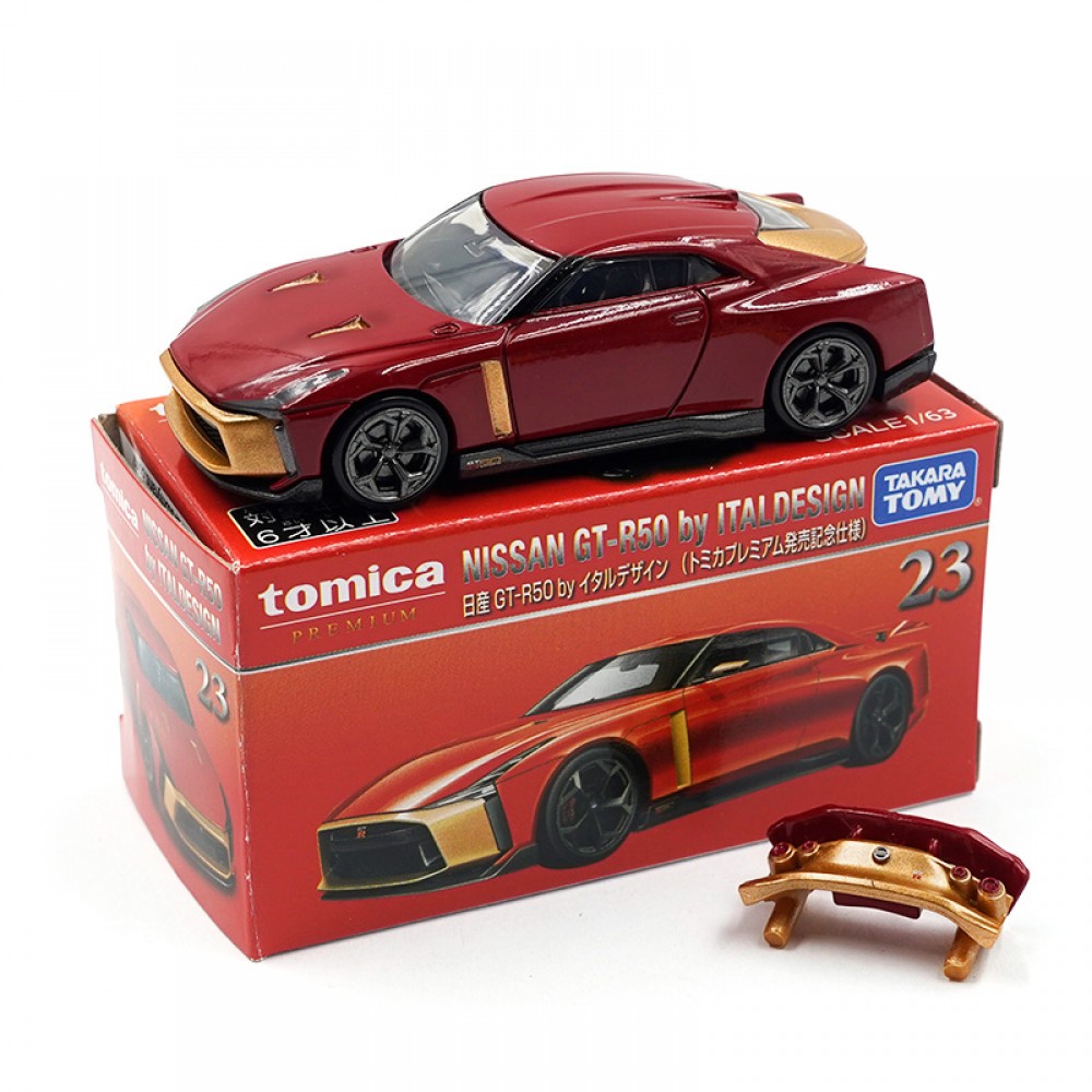 Tomica Premium 1/63 NISSAN SKYLINE GTR GT-R50 23 PRIMEIRA EDIÇÃO
