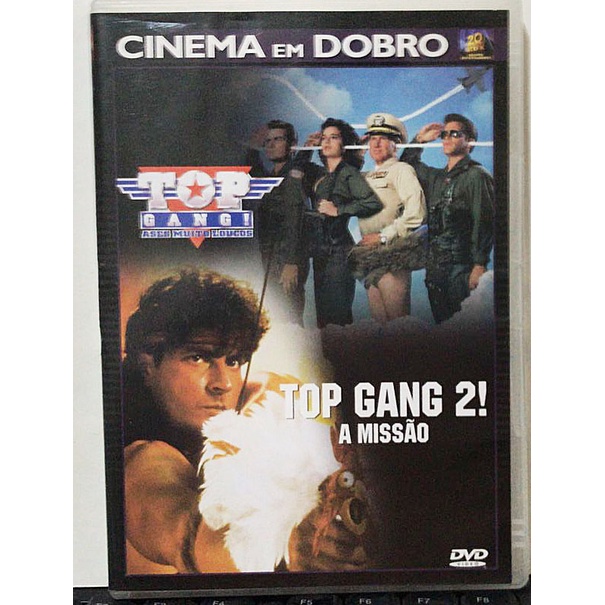 DVD Cinema em Dobro - Top Gang: Ases Muito Loucos + Top Gang 2 - A ...