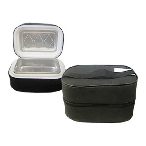 Marmita Térmica Retangular Alumínio Bolsa Isopor Msr