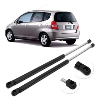 Kit Par Pistão Amortecedor Porta Malas Honda Fit 2003 A 2008