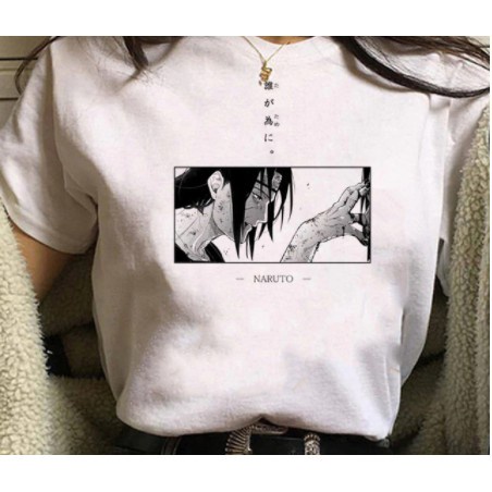 Emporio Dutra - Blusa Feminina Mangá Naruto Sasuke Uchiha pequeno