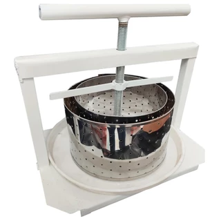 Prensa Para Queijos 2 Formas 500g e 1kg Redonda Inox Hedlund