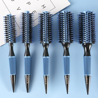 Kit 5pc Escovas De Esmalte Cerâmica Profissional . Cerdas De Javali E nylon Salão De Barbeiro LHSUK