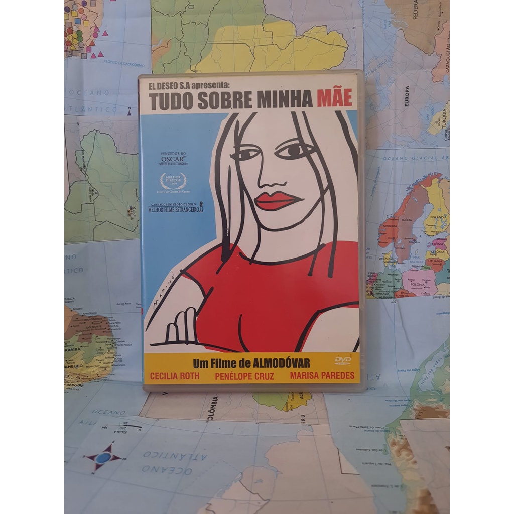 DVD TUDO SOBRE MINHA MÃE Direção: Pedro Almodóvar Roteiro Pedro ...