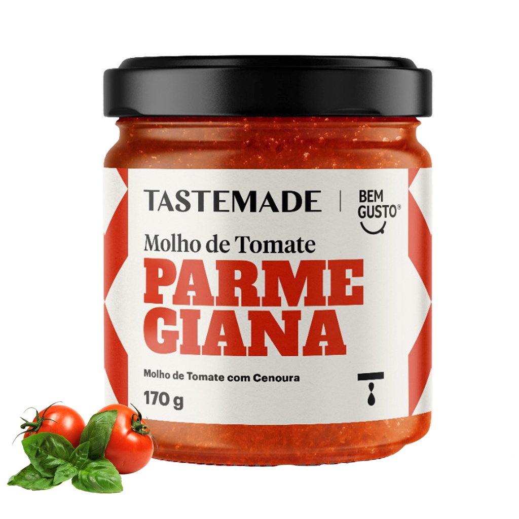 Molho De Tomate Parmegiana Tastemade Bem Gusto 170g | Shopee Brasil