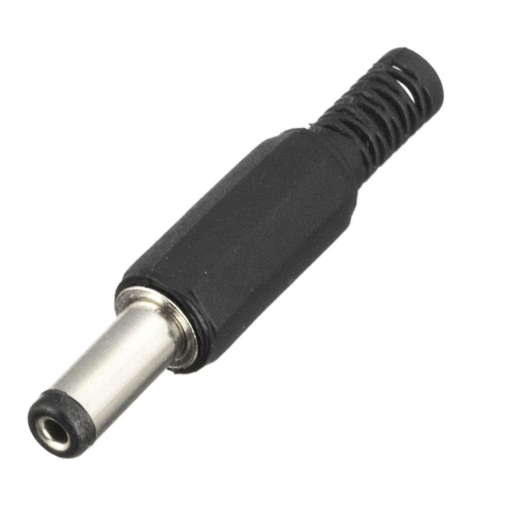 Conector Plug De Energia P4 Macho 2,5 X 5,5 X 10 Mm Para Soldar Cabo 1 ...