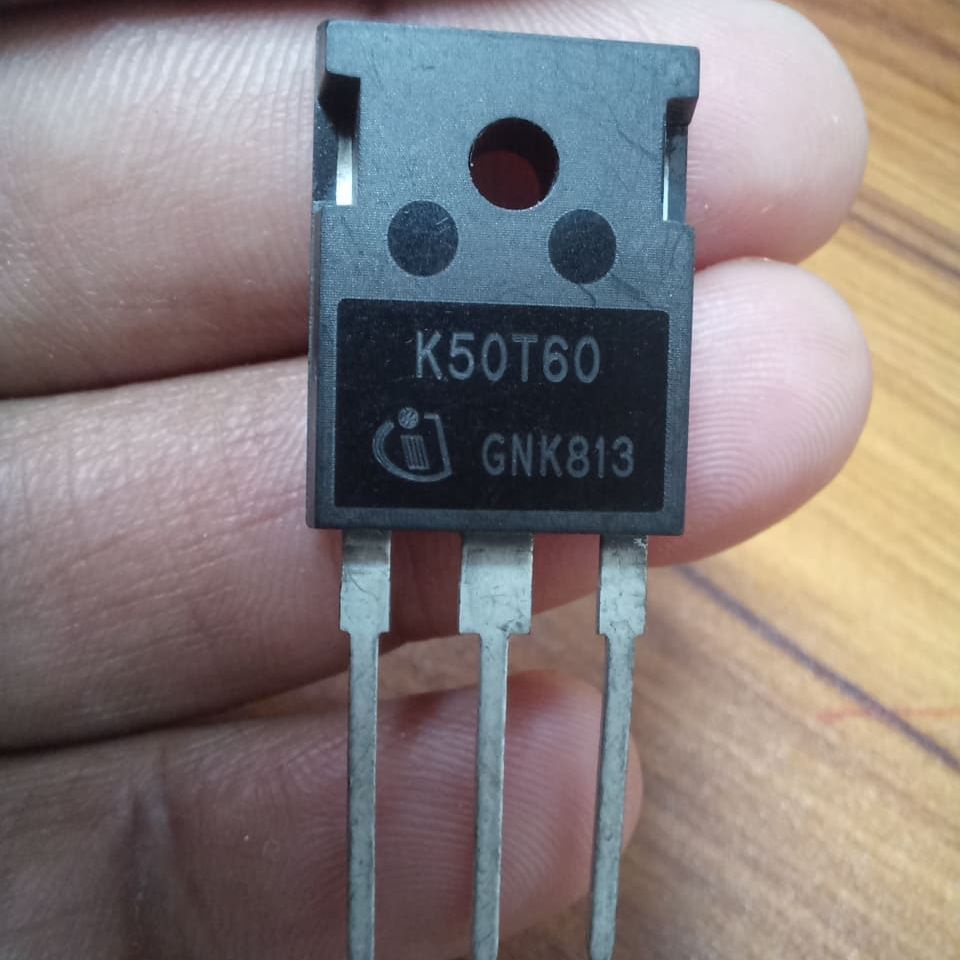 thumbnail image 2 of 5pcs K50T60 IKW50N60T TO-247 IGBT Transistors – Welding Machine Compatible 2 of 5