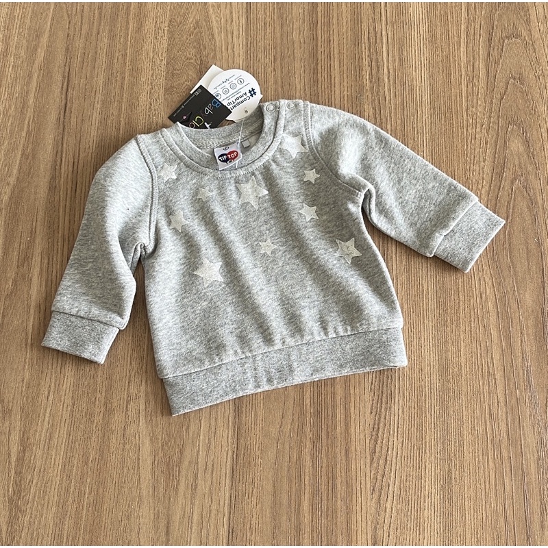 Moletom Cinza/Estrela TIPTOP 3M Shopee Brasil