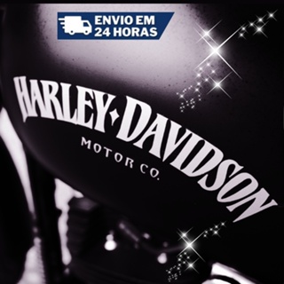 Adesivo de Parede Motor Harley Davidson - Modelo Exclusivo