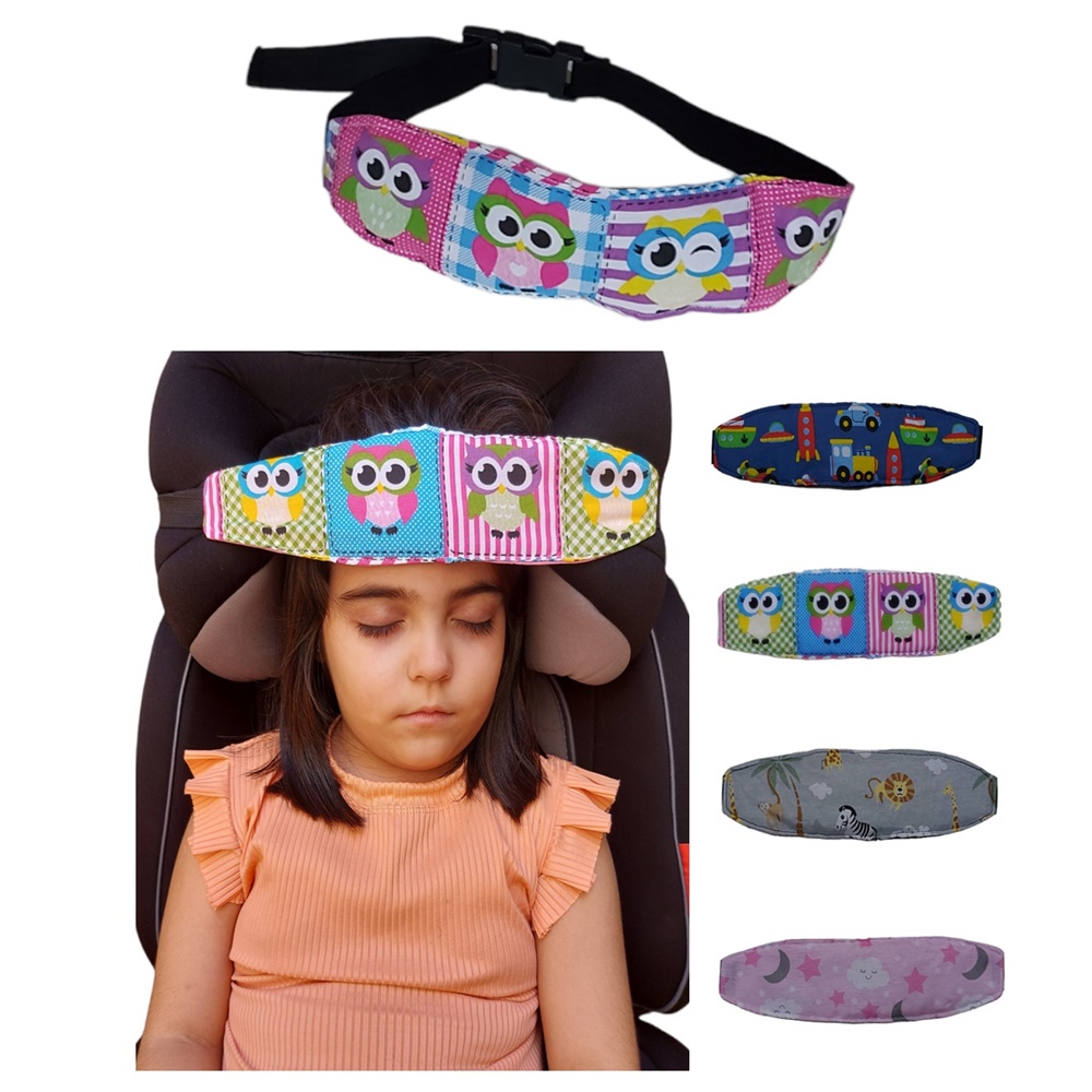 Faixa Apoio Suporte De Cabeça Bebê Conforto Cadeirinha Carro Com Regulagem.