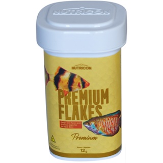 Ração Para Peixes Alimento Nutricon Premium Flakes 12gr