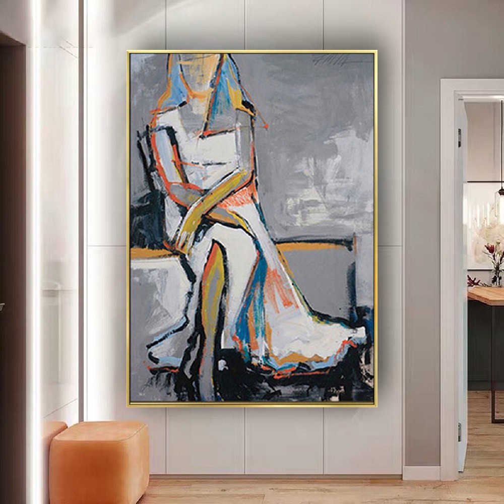 Famoso Picasso Guernica Pittura su Tela Wall Art Astratta Moderna Poster e Stampe Immagini Decorazione Home Room Decor 50x100cm (20x39in) Senza Cornice