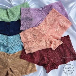 Kit 10 Calcinhas Caleçon de Renda Short Confortável Lingerie