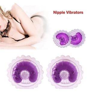 Vibradores De Mamilos CF 2pc Sex Toys Masturbação Feminina Ampliação E Estimulação Dos Seios