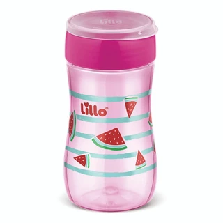 Copo de Treinamento Infantil 360° Evolution 300ml Rosa Lillo em Oferta na Shopee