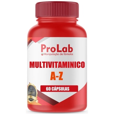 Suplemento Multivitamínico Prolab A-z 60 Cáps - Completo | Shopee Brasil