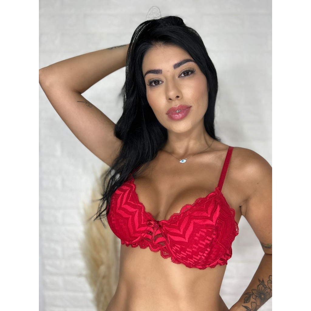 Comprar Sutiã em Renda sem Bojo Bralette Flávia - a partir de R$8