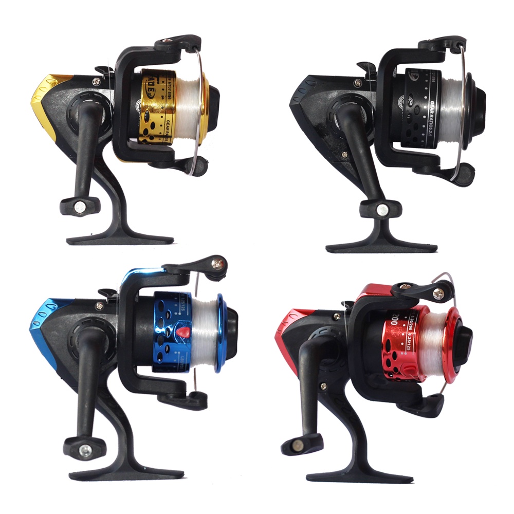 Kit 4 Molinetes Ultra Light 3 Rolamentos Cores Diversas Para Revenda e ...