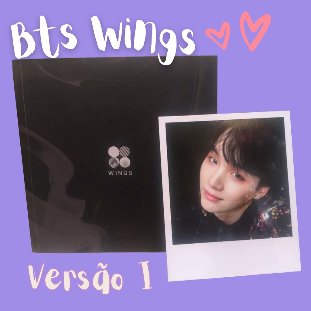 Bts Wings (Versão I) com Photocard Original Álbum Kpop (Usado