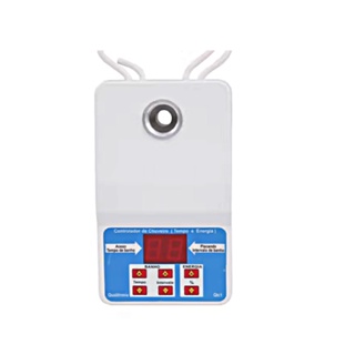 Temporizador Economizador Para Chuveiro Bivolt QTC1 Qualitronix Controlador de Tempo de Banho
