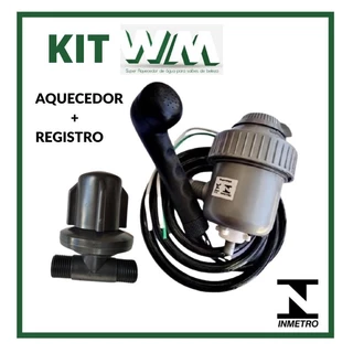 kit Aquecedor Lavatório WM + Registro