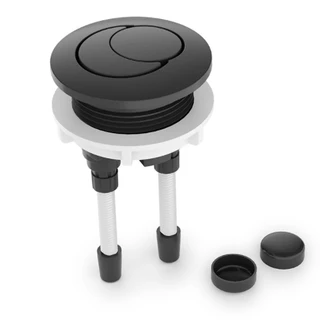 Botão de Acionamento Caixa Acoplada Roca/Incepa 3,6L Titanium Black 